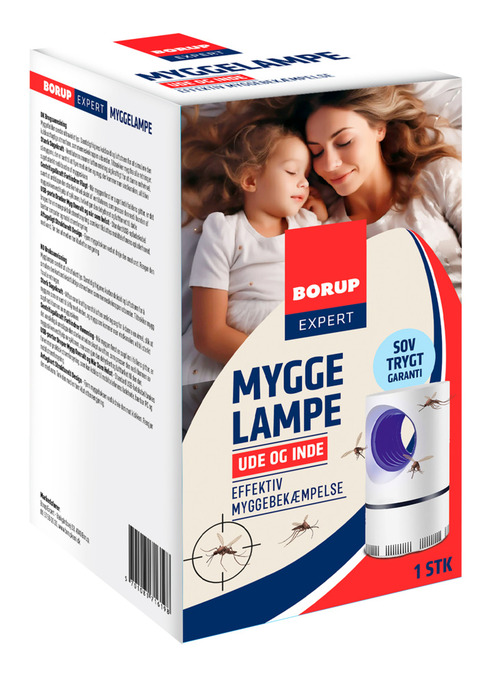 Borup Expert Mygglampe ute og inne